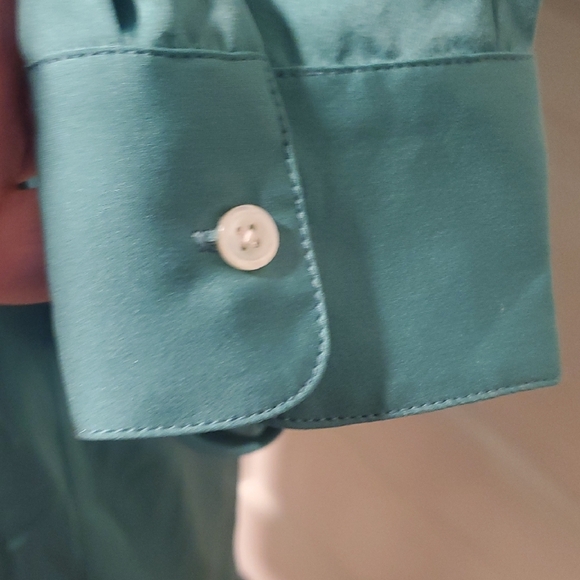 Ralph Lauren Teal Blouse NWT - Picture 7 of 8